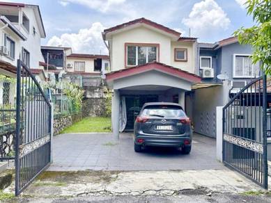 END LOT ADA TANAH Double Storey Terrace Taman Selayang Mulia Selayang