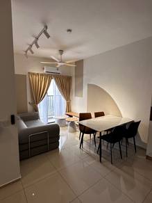 (Brand new)Fully Furnished 2rooms 614sf One Equine Seri Kembangan Rent