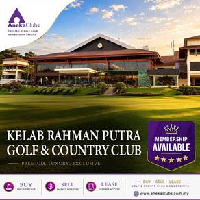 Kelab Rahman Putra Golf Membership - Malaysian