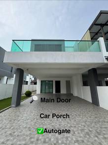 Fully furnished semi d house for rent at Santuary Residence ,Alma