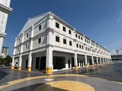 Melaka Old Street, Kota Laksamana | 3-Storey Corner End Lot Shoplot