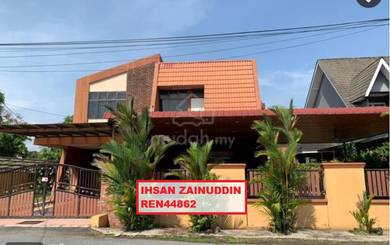 BUNGALOW 2 TINGKAT🔥NEAR HOSPITAL⚡,5🛏️3🛁 Taman Mutiara Jln Sultanah
