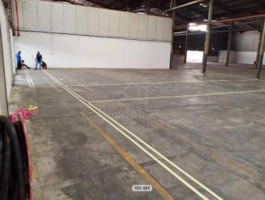 Shah Alam Seksyen 16 Single Storey Warehouse 42ft Ceiling Height