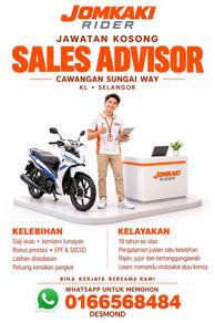 feature ad Sales advisor - Motorcycle