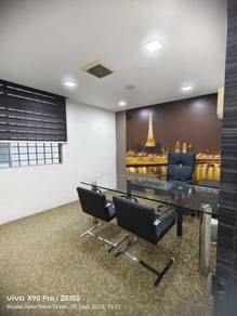 Setia Tropika, 3 storey shop lot, 1st floor, 24x70, office setup