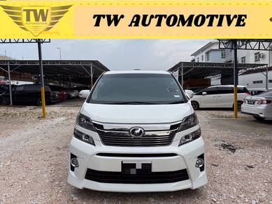 2011/16 Toyota VELLFIRE 2.4 Z-P(A)7 SEAT LOAN 5YRS