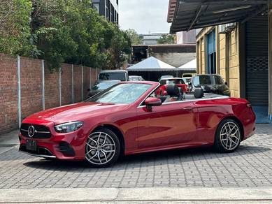 2021 Mercedes Benz E200 EQ-BOOST AMG CABRIOLET