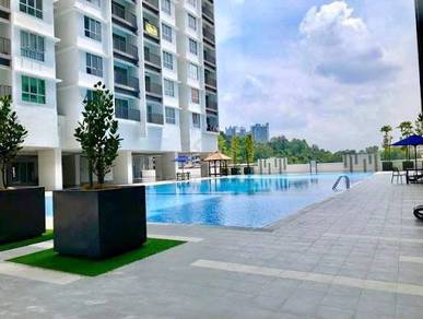Residensi Hijauan Lumayan 🎈near MRT Calm Environment unit in Sg Besi