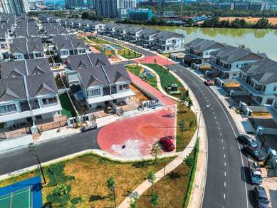 FACING OPEN CUL DE SAC Corner 2 Sty Semi-D Sejati Lakeside 2 Cyberjaya