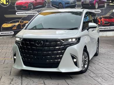 2025 Toyota ALPHARD 2.5 Z (A) 8k+ mileage 5A Grade