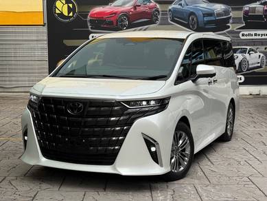 2025 Toyota ALPHARD 2.5 Z (A) 3k+ mileage 6A Grade