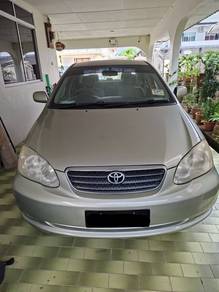 2005 Toyota COROLLA 1.8 ALTIS G MY01 E120