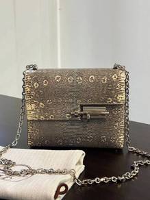 Hermes Mini Verrou Chaine Ombré Salvator Lizard Ba