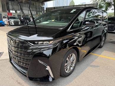 2025 Toyota ALPHARD 2.5 Z Grd 5A Like New Unreg