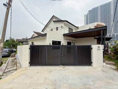 REFURBISH EXTENDED CORNER LOT Double Storey Taman Sri Sinar Segambut