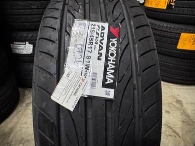 Tayar baru 215 45 17 Yokohama advan fleva new tyre
