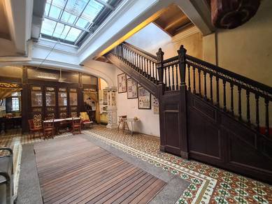 Georgetown Lebuh Noordin 2 Sty Heritage House 6000sf Well Maintain