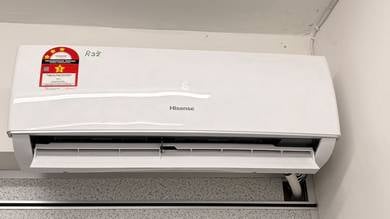 Aircond Jenama Daikin dan Hisense untuk dijual