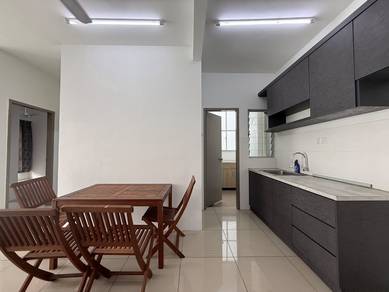 Partly-Furnished Unit with Kitchen Cabinets, High Floor, Pm to View.