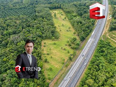 Kuala Kangsar, Perak Freehold Agricultural Land Next to Highway