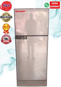 Fridge DOUBLE DOOR SHARP SILVER