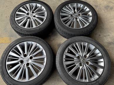 Sport rim second 15 Honda city siap tayar axia gm6