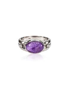 DIAMOND WITH BLUE SAPPHIRE Ring  (EC001129WGR)