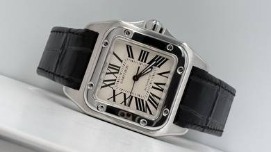Cartier Santos 100 33mm M Size