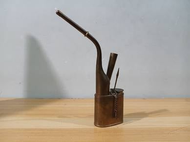 Antique Chinese Brass Water Pipe