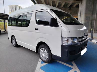 2010 Toyota Hiace 2.7 (M) Window Van High Roof