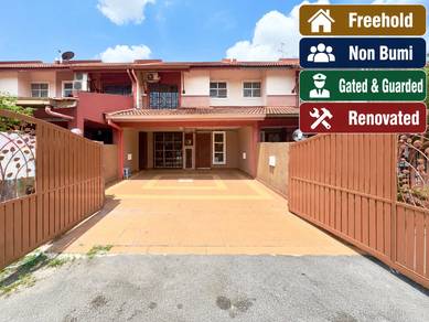 (HARGA TURUN) FREEHOLD 2 Storey Terrace @ Taman Pinggiran USJ 3 Subang