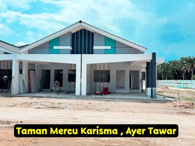 Ayer Tawar single storey terrace nearby Disneyland Ayer Tawar