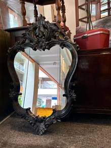Vintage 1970s Rococo Style FULL Carved SOLID Woo