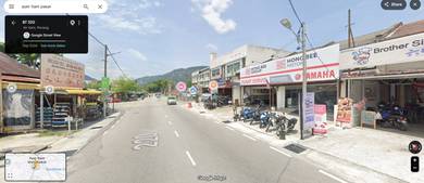 Ayer Itam Facing Main Road Near Pasar Kek Lok Si Shoplot For Rent