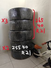 Pirelli Pzero 265 40 21 Conti EC7 255 40 21