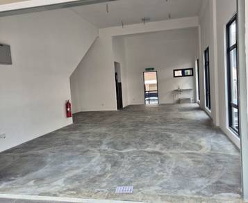 Modern New Ground Floor Shoplot Taman Sri Sinar End Lot