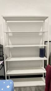 IKEA 6 Shelves / Tier Sturdy Cabinet White Rack