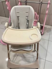 Baby dining chair bouncer bayi Cradle With wheels