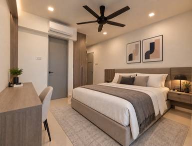 Bilik Sewa Premium – Master Bedroom Lelaki | Tropicana Bay Residence