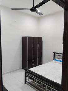Bedroom C/W A/C, Home Alarm & C/C TV For Rental For Female Indian Only