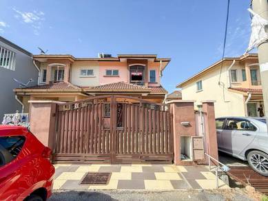 END LOT Double Storey Terrace House Lestari Putra, Seri Kembangan