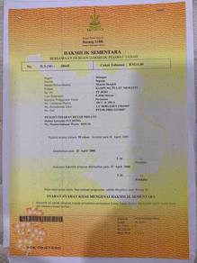 Lot Geran Individu Utk diJual di Kg Pulau Meranti Dengkil Sepang