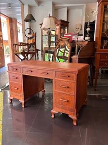Authentic ANTIQUE solid OLD Burmese Teak & OAK w