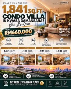 Villa Condominium Kwasa Damansara LAKE CENTRAL PARK New Township