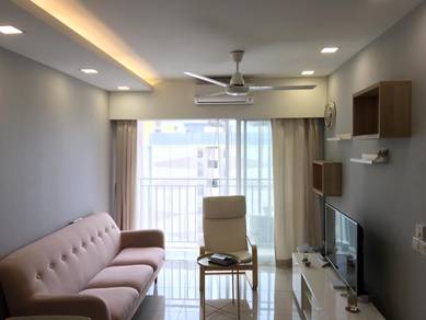 Freehold Seri Pinang Apartment for Rent at Setia Alam with furnished