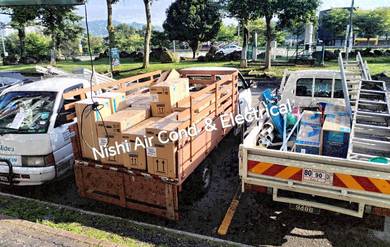 Aux 1hp inverter aircond + pasang