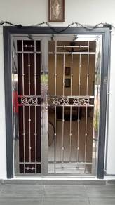 Stainless Steel Grill Door