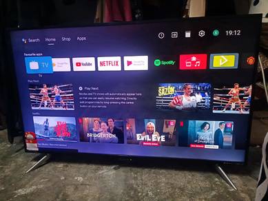 Sharp android tv 50inci 4k uhd 