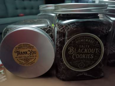 Salty BLACKOUT COOKIES