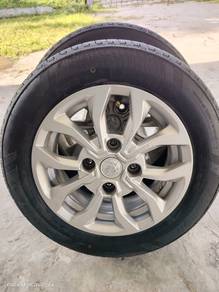 Rim Sag4 VVT. 14" & Tayar 175/65/14